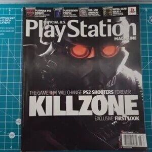 Sony PlayStation Magazine - Killzone Edition with Black and Orange Cover
